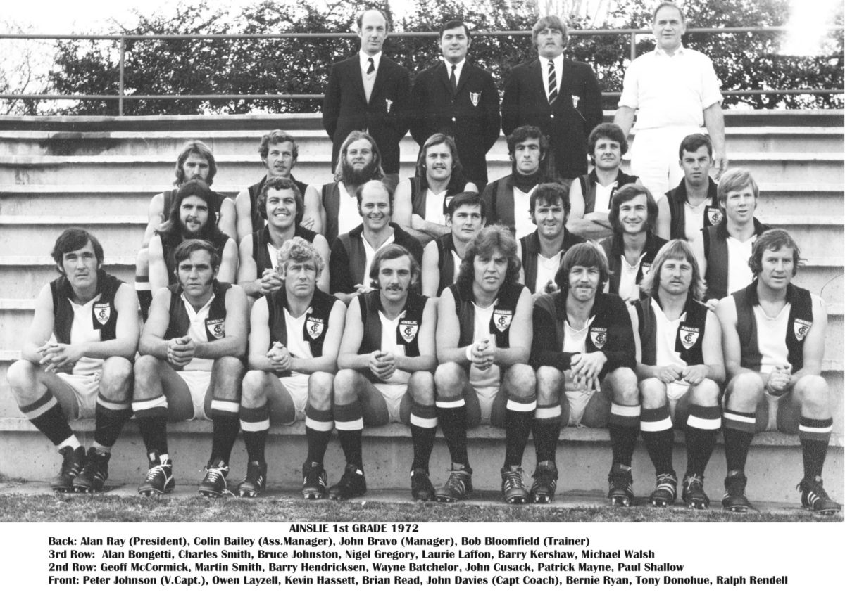 1972-Ainslie First Grade Team