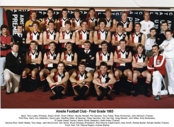 1985-Ainslie First Grade Team