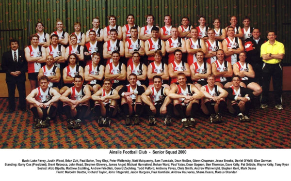 2000-Ainslie Senior Squad