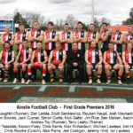 2016 - Ainslie First Grade Premiership Team